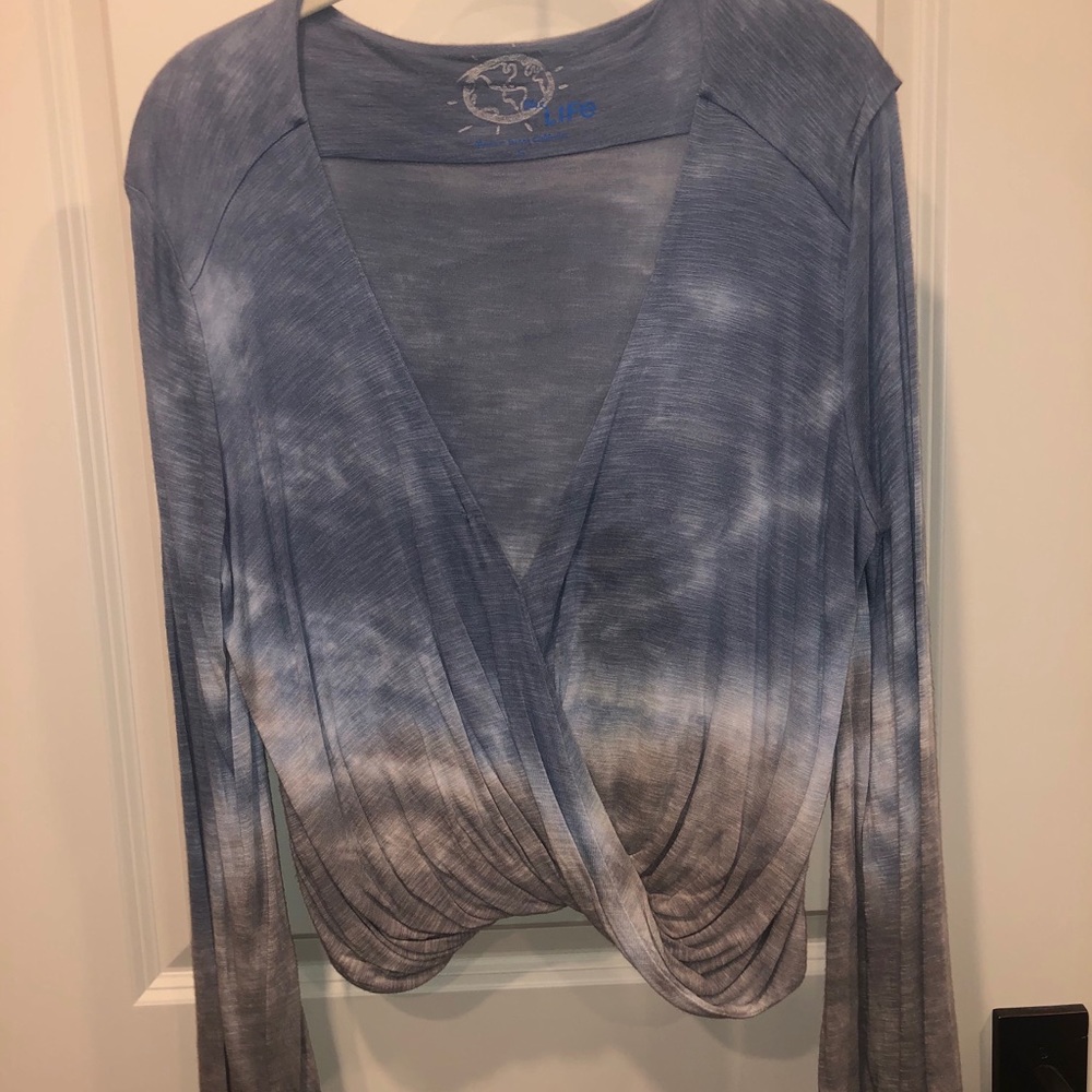 Blue life top